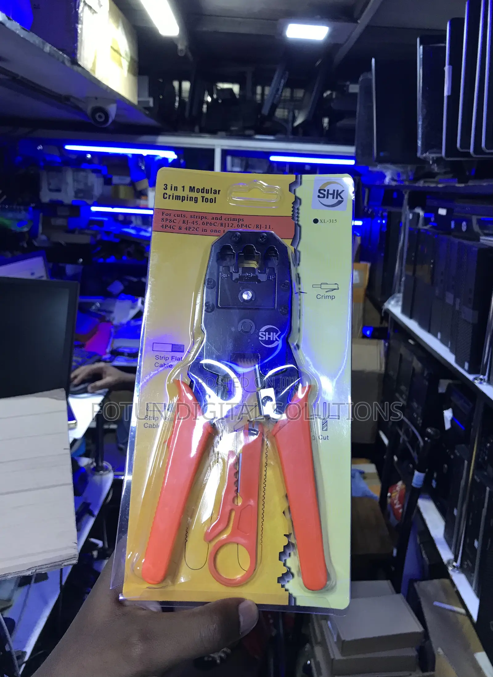 3-in-1 Modular Crimping Tool