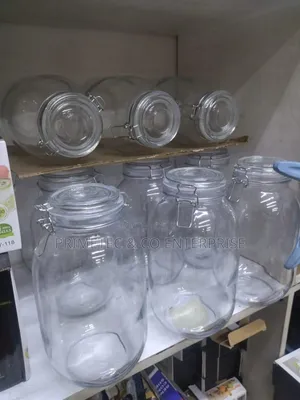 Airtight Storage Clip Top Jars