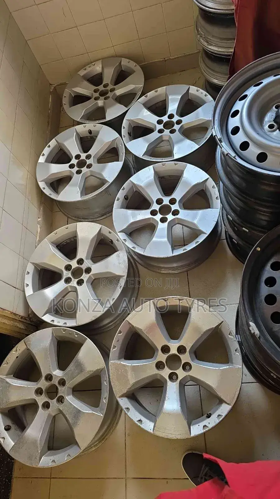 Subaru Rims Size 17 4pcs
