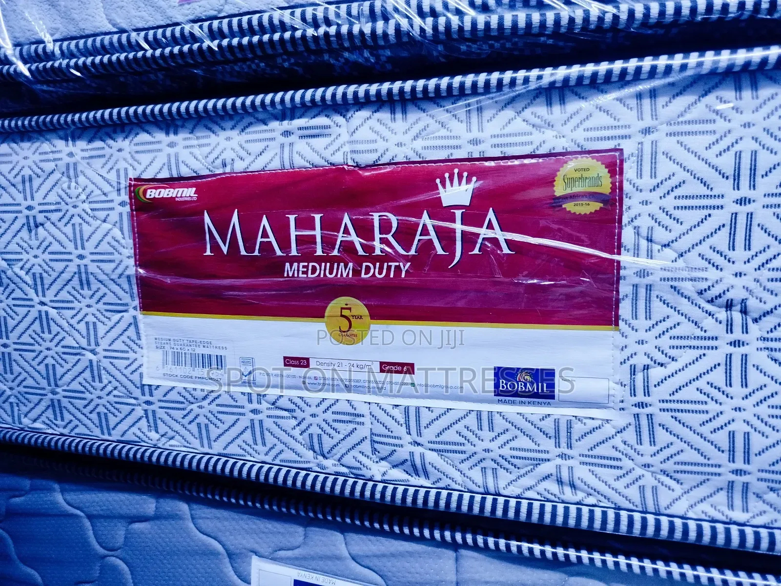 10% Off - 5x6x12 Bobmil Maharaja Foam Mattresses + Free Delivery.
