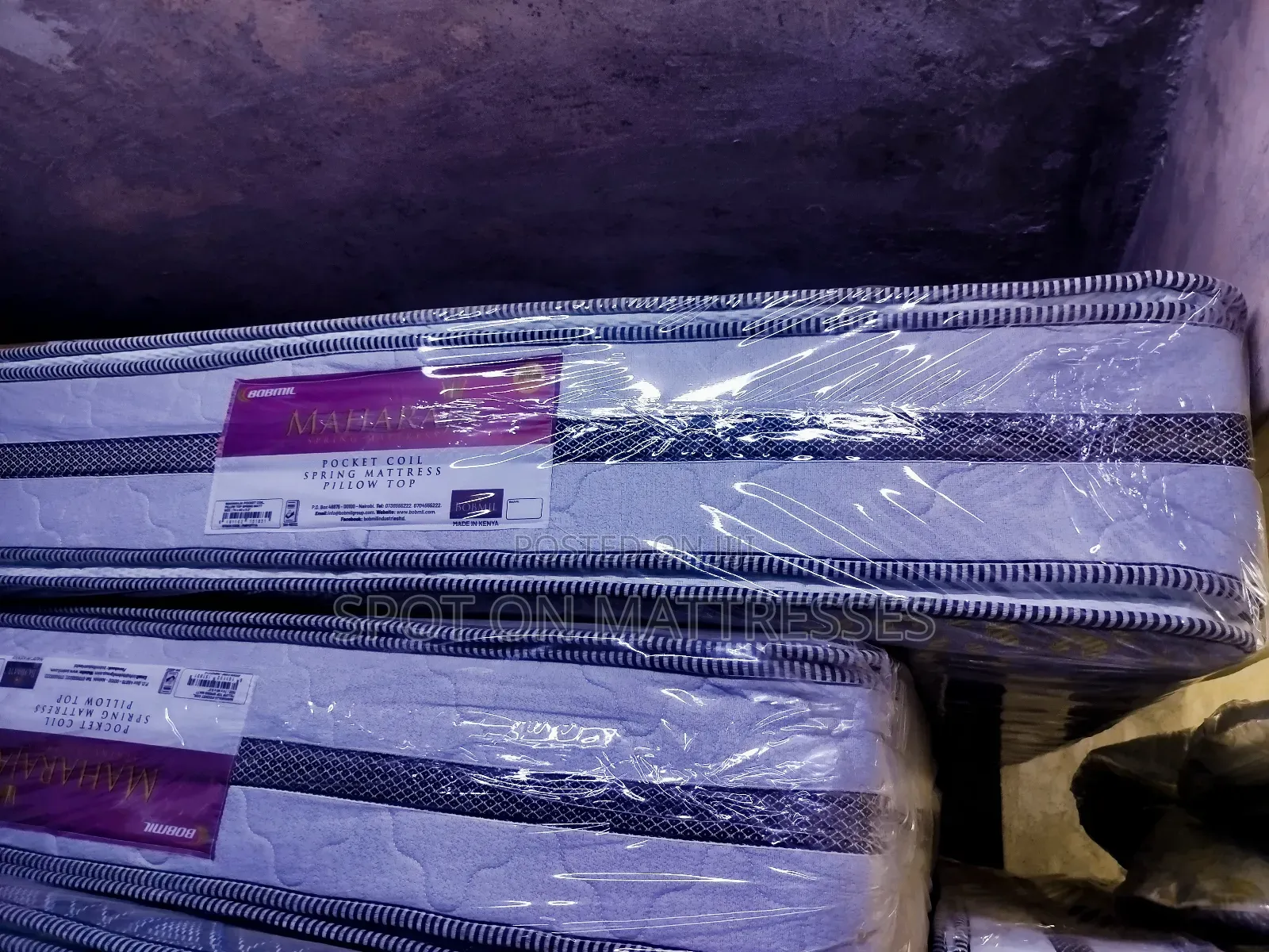 5x6x10 Bobmil Maharaja Pocket Spring Mattresses (7years Warranty)