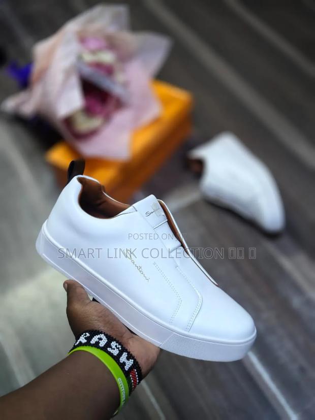 Santoni 
All White 
Casual - main view