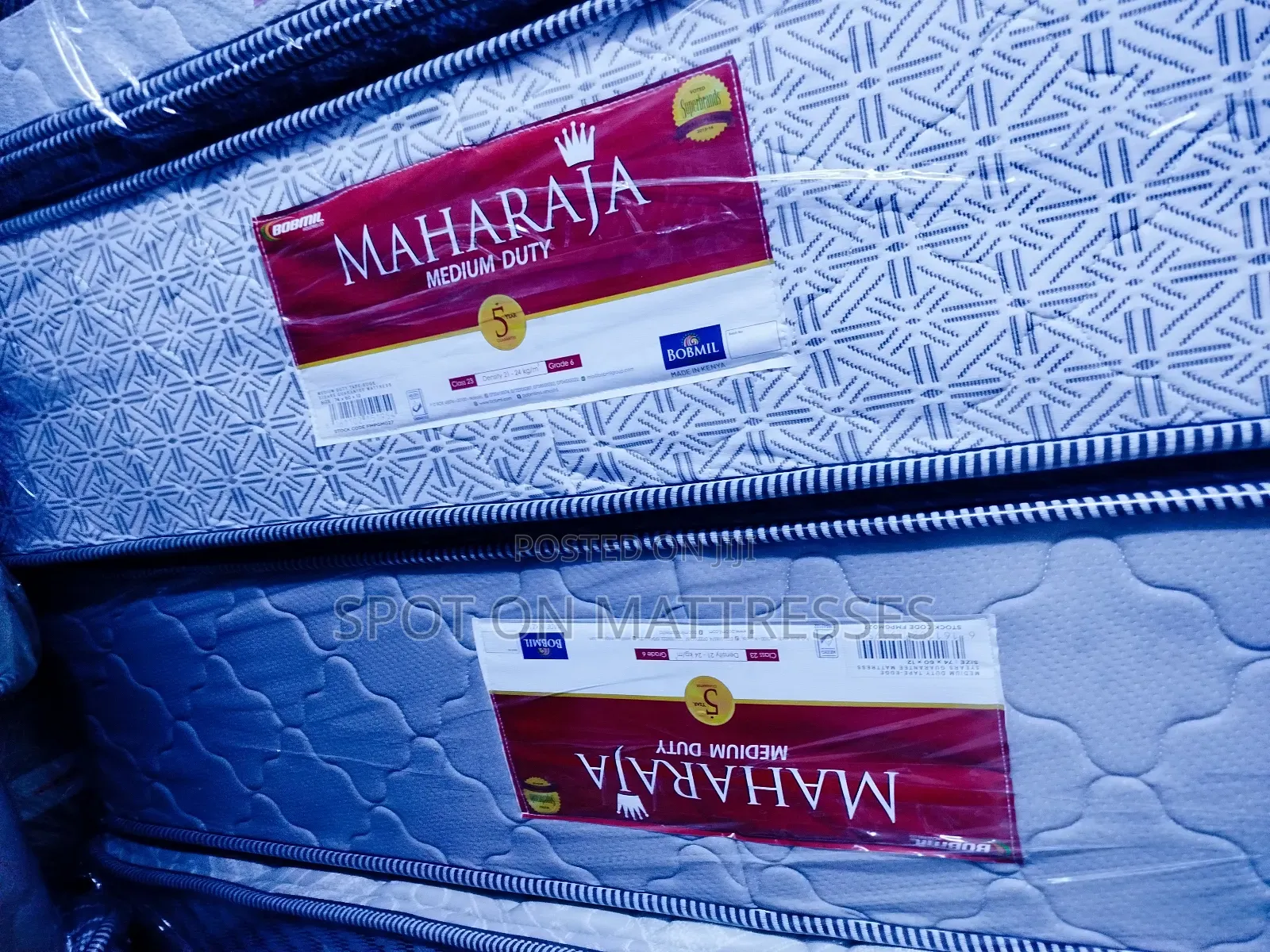 5x6x10 Bobmil Maharaja Foam Mattress 5years Warranty + Free Delivery