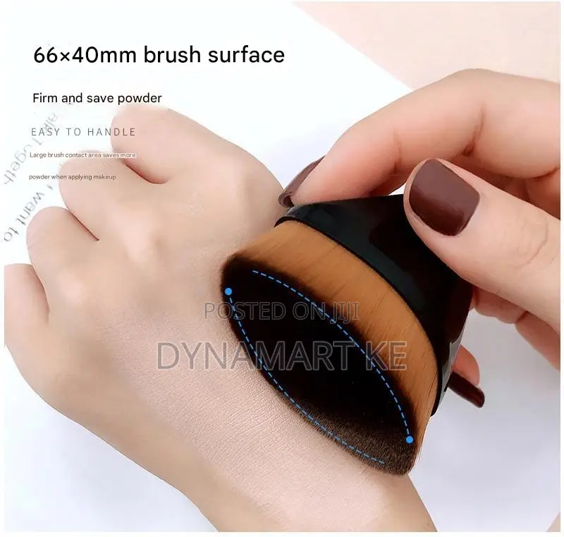 Professional Foundation Brush Kabuki Makeup for Liquid, Cream, Powder