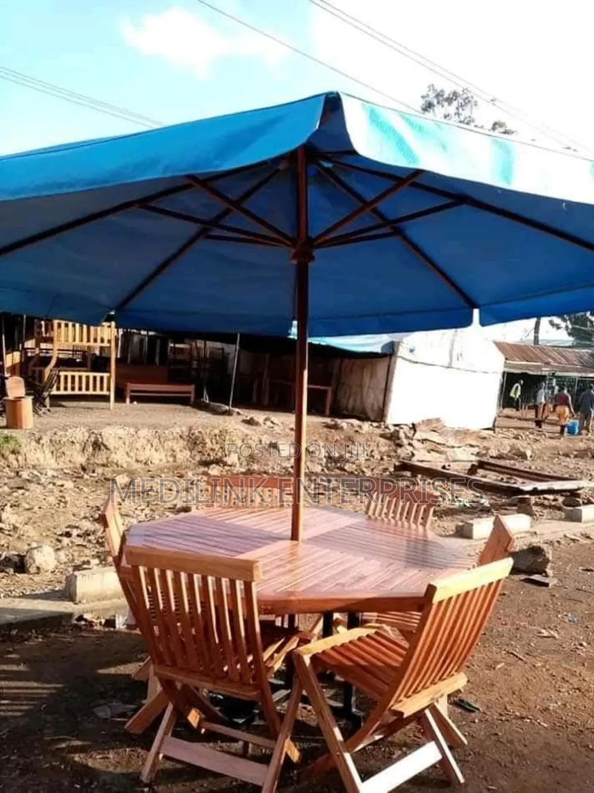 Foldable Chairs Garden Outdoor Umbrella Shades
