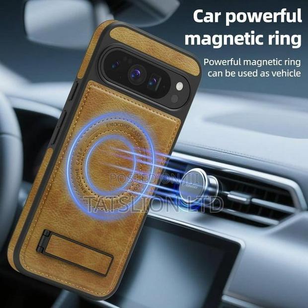 Google Pixel 10 Pro Xl,Slim Anti-Scratch Leather Case Cover - thumbnail 3