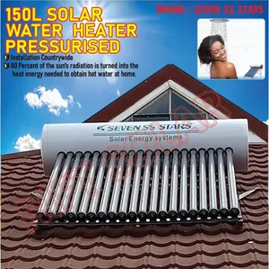 150 Litres Tubular Plate Stainless Steel Pressurized Water Heater