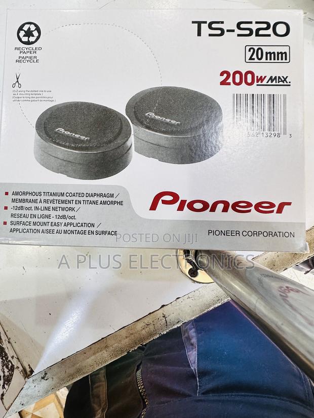 Pioneer Ts S20 Tweeter – Crystal Clear High Frequency Sound - thumbnail 2