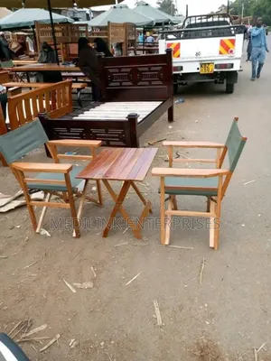 Wooden Canvas Camping Chairs
