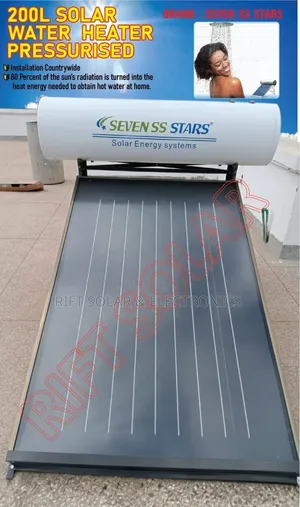 200 Litres Pressurized Flat Plate Stainless Pressurized Water Heater