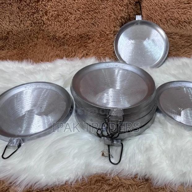*Jua Kali Aluminum Chapati Pans*