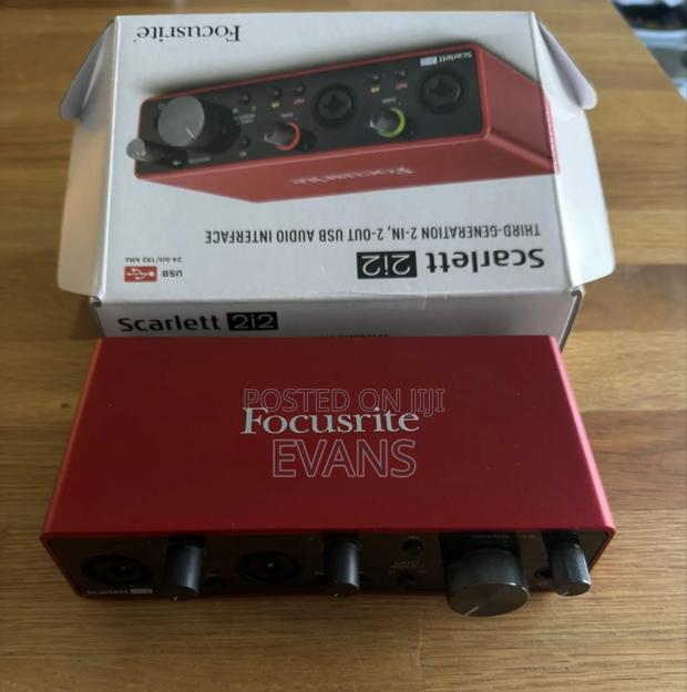 Focusrite Scarlett 2i2 3rd Generation Audio Interface - main view