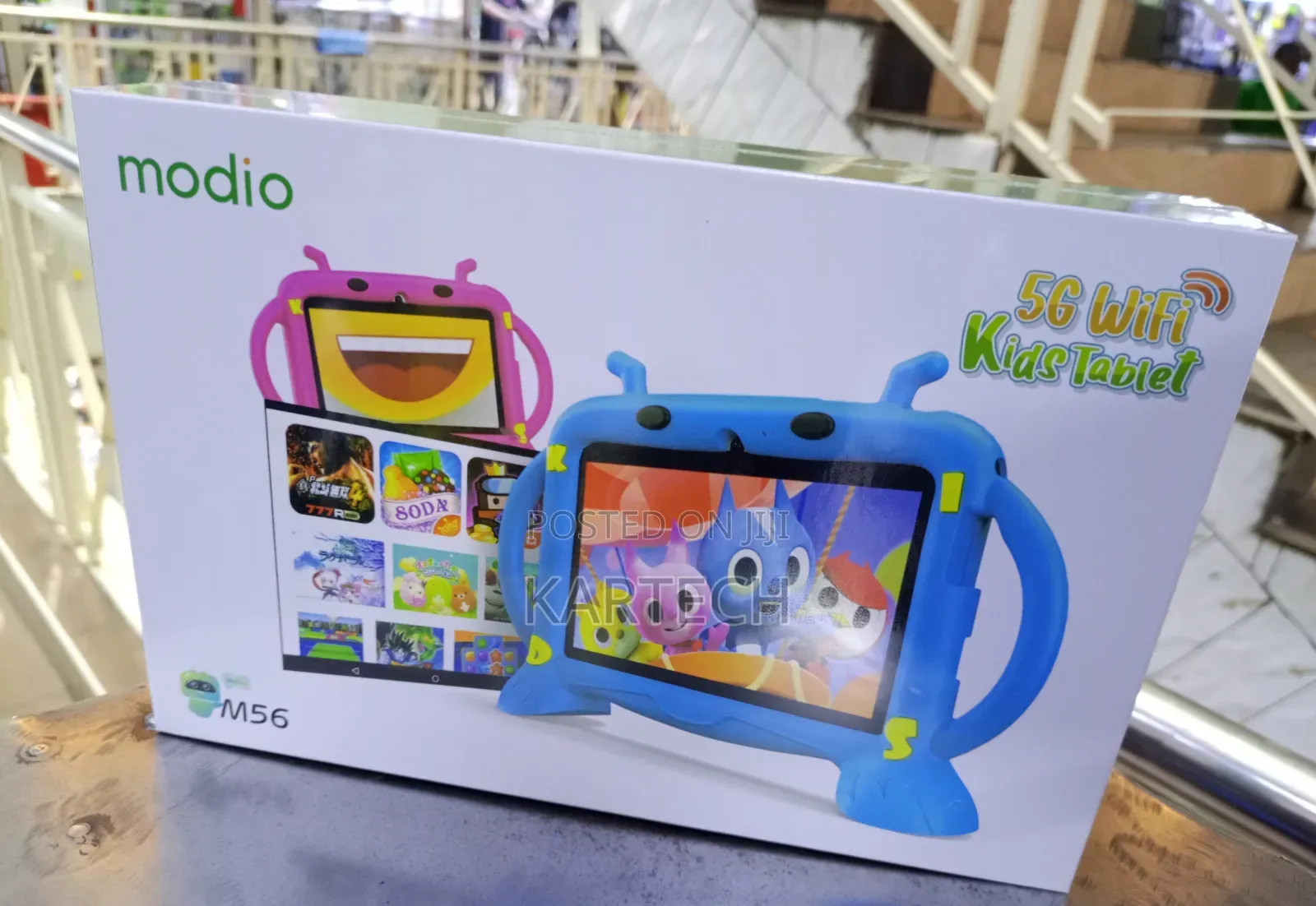 Modio M56 Smart Kids Tablet With Cartoon Protective Cover