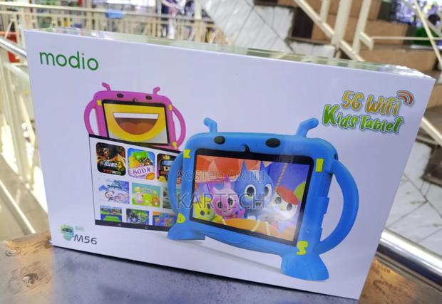 Modio M56 Smart Kids Tablet With Cartoon Protective Cover - main view