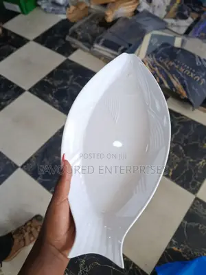 Melamine Fish Plate 12pcs