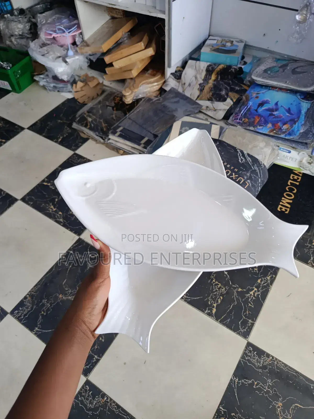 Melamine Fish Plates