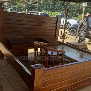 Wooden Mahogany Beds King Sized