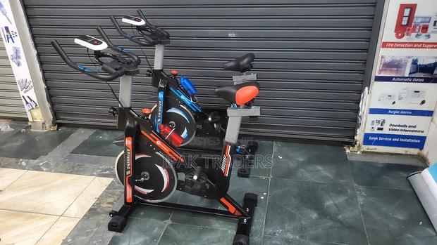 Cardio Spin Bike ( Blue and Red) Exercise Bike