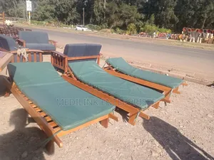 Mahogany Vanish Sunbeds Loungers for Hotel and Beaches