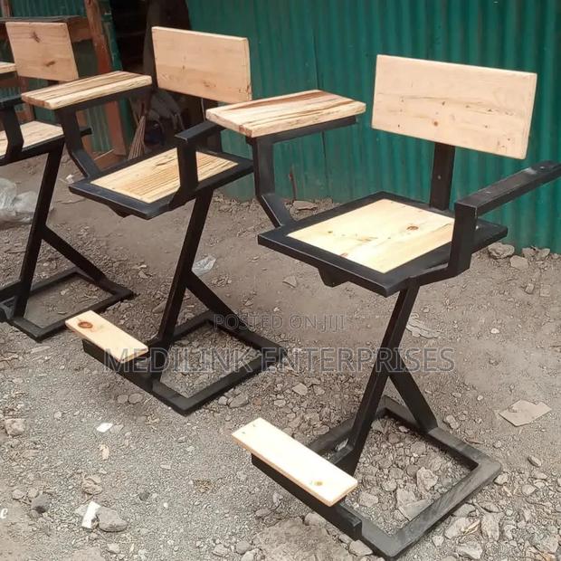 Customized Wooden Metallic Cherry Chairs