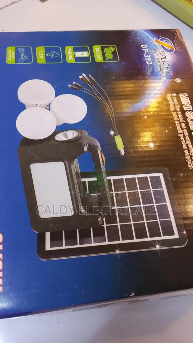 Dplight Dp-392 Mini Solar Lighting System Kit With 3 Led Bulbs - thumbnail 2