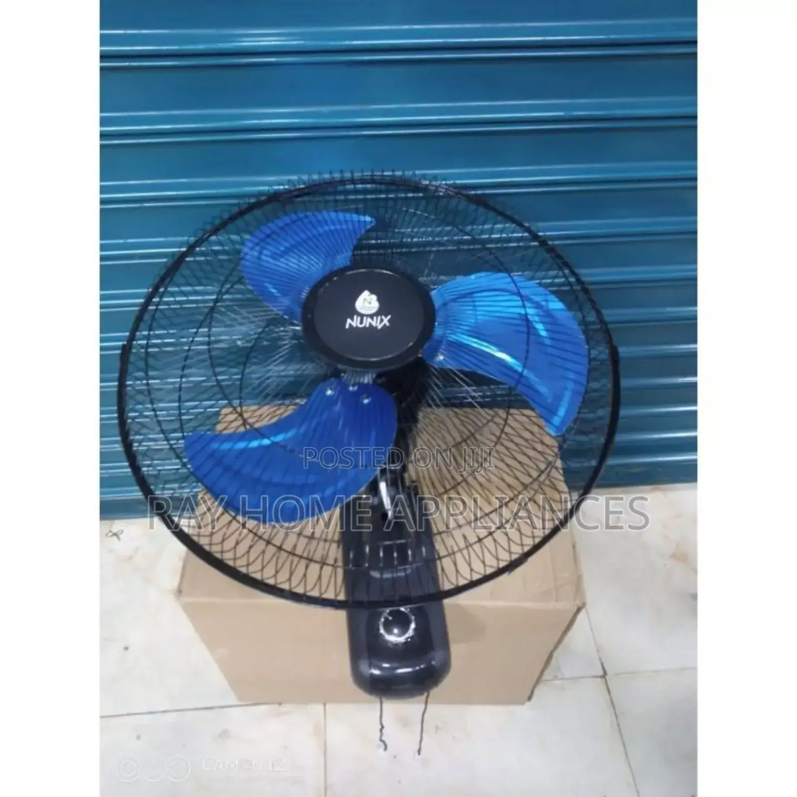 18" Nunix Wall Fan With Steel Blades