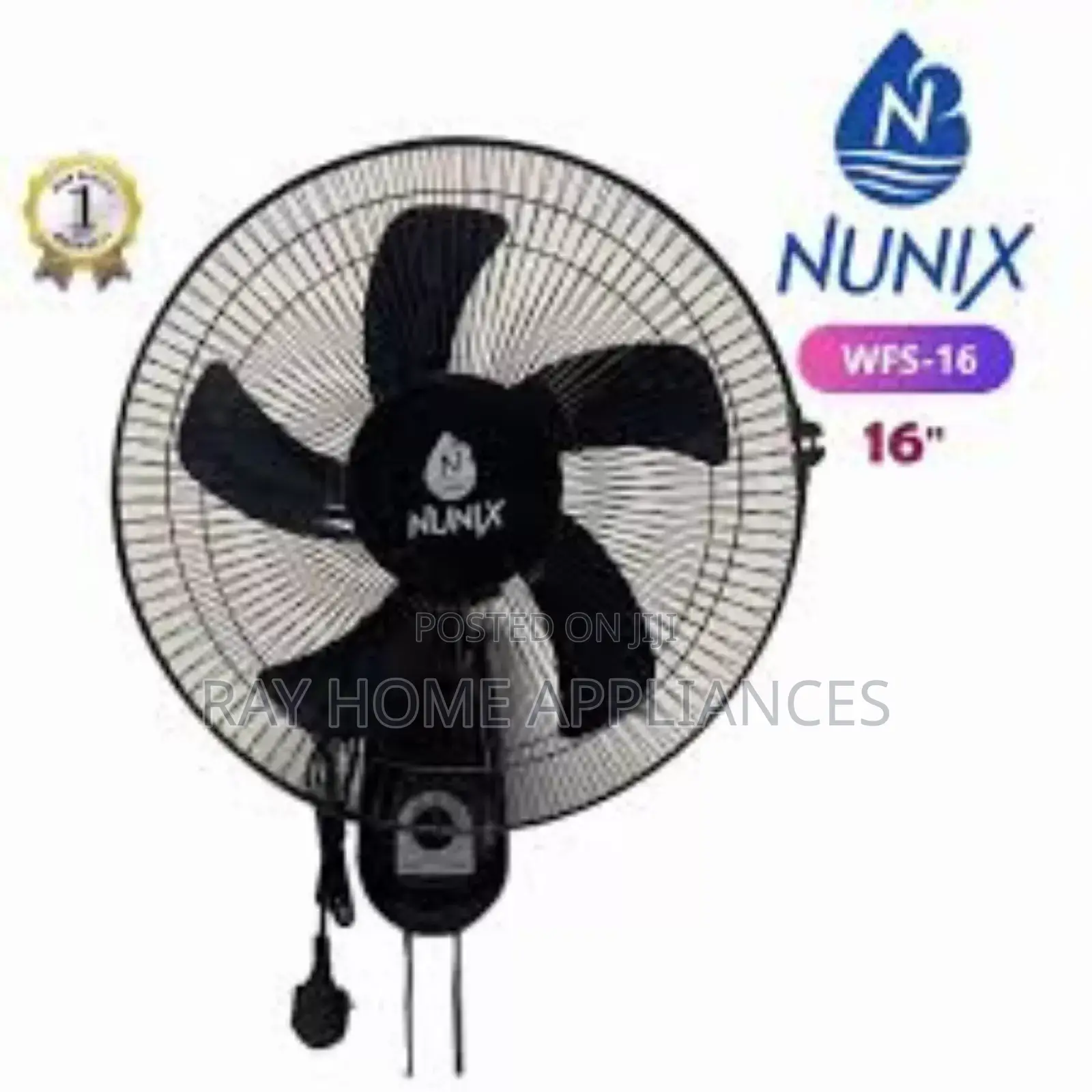 Nunix Wall Fan 16"