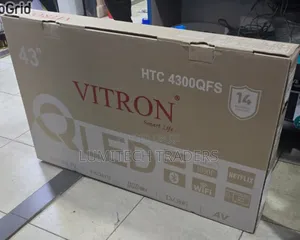 Vitron 43′′ 4300qfs Smart Qled FHD Tv