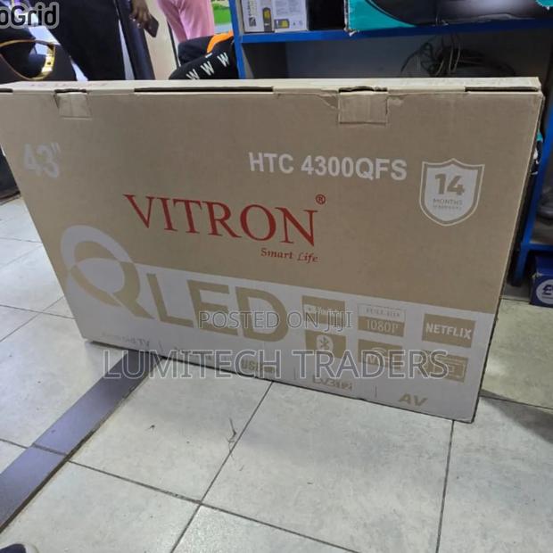 Vitron 43′′ Qled Smart Android Frameless With Bluetooth - thumbnail 3