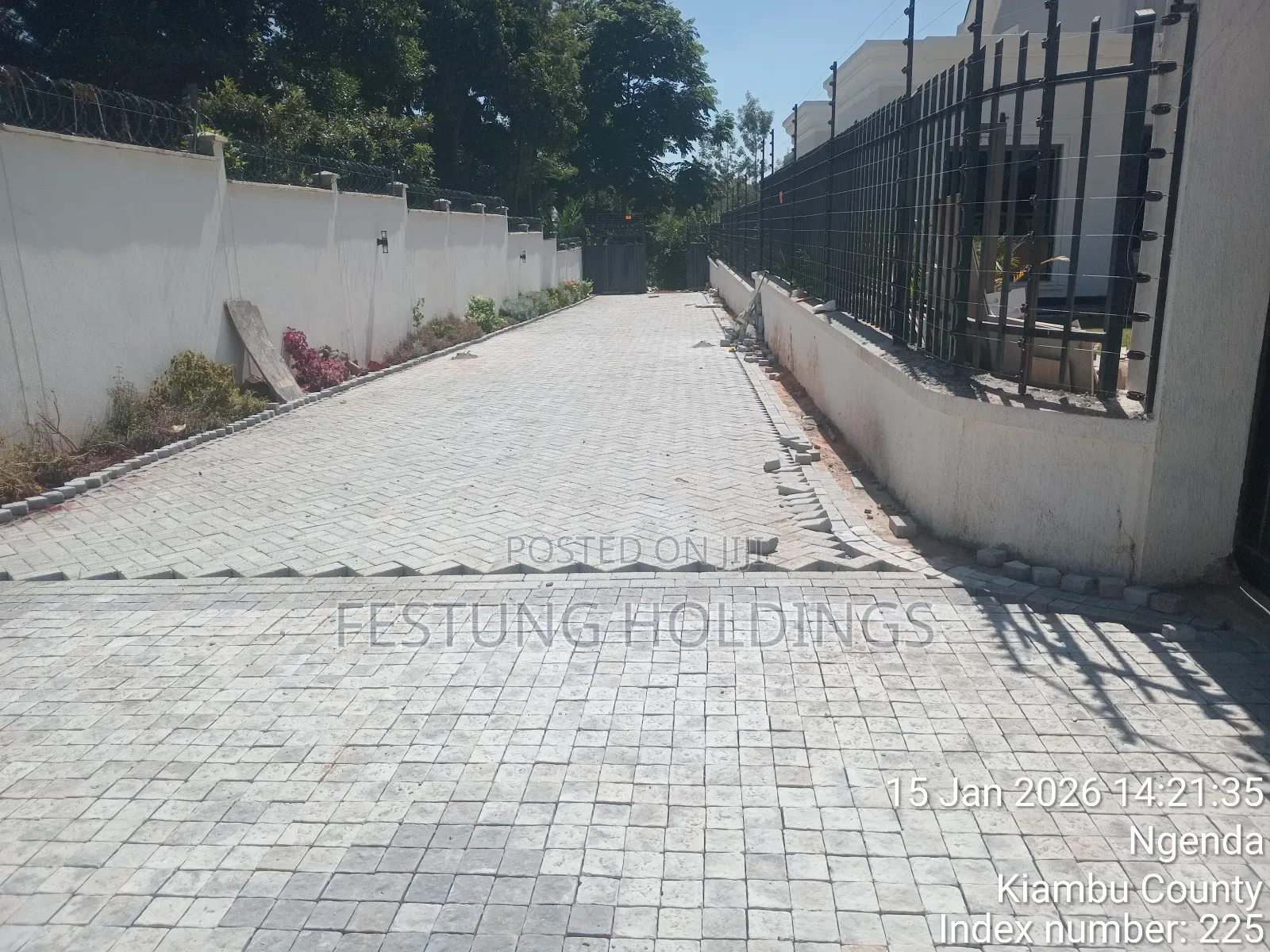 Cabros Paving Blocks Laying Services