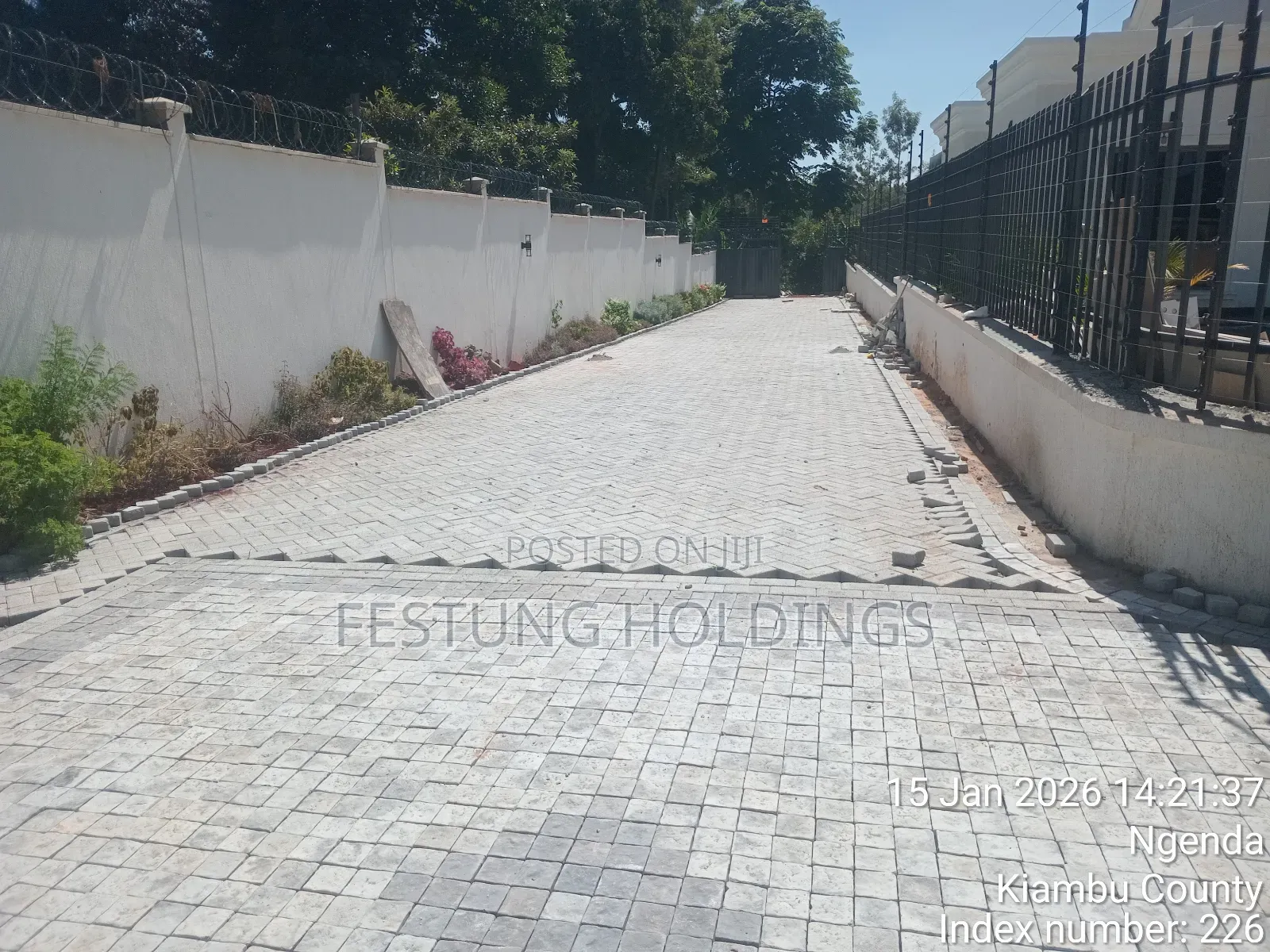 Cabros Paving Blocks Laying Services
