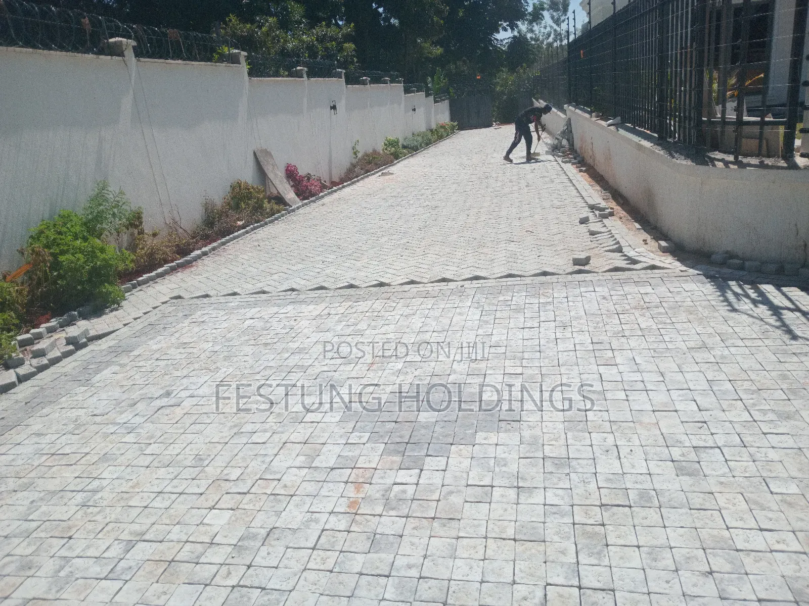 Cabros Paving Blocks Laying Services