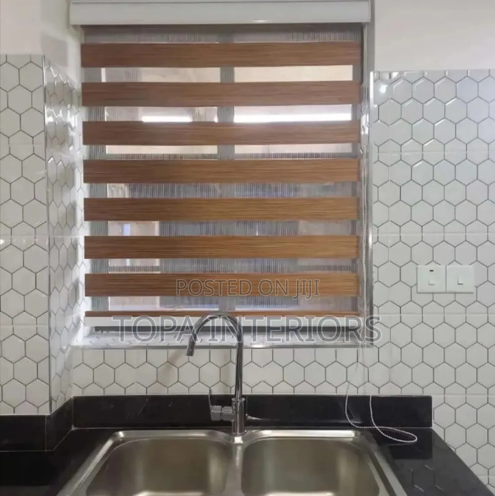 Horizontal Short Kitchen Roller Window Blinds