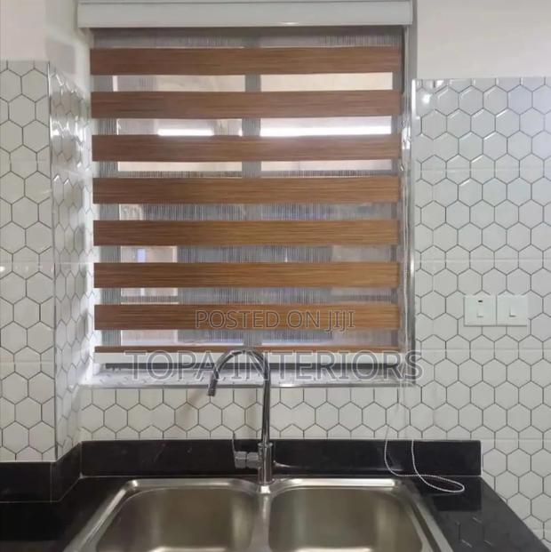 Horizontal Short Kitchen Roller Window Blinds