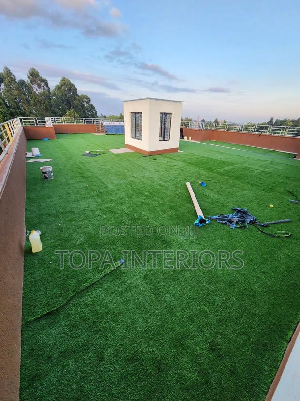 Decorative Water Resistant Artificial Outdoor Grass Mats From 10mm