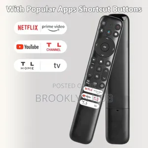 High Quality Replacement Remote Control for TCL Tv With Voice