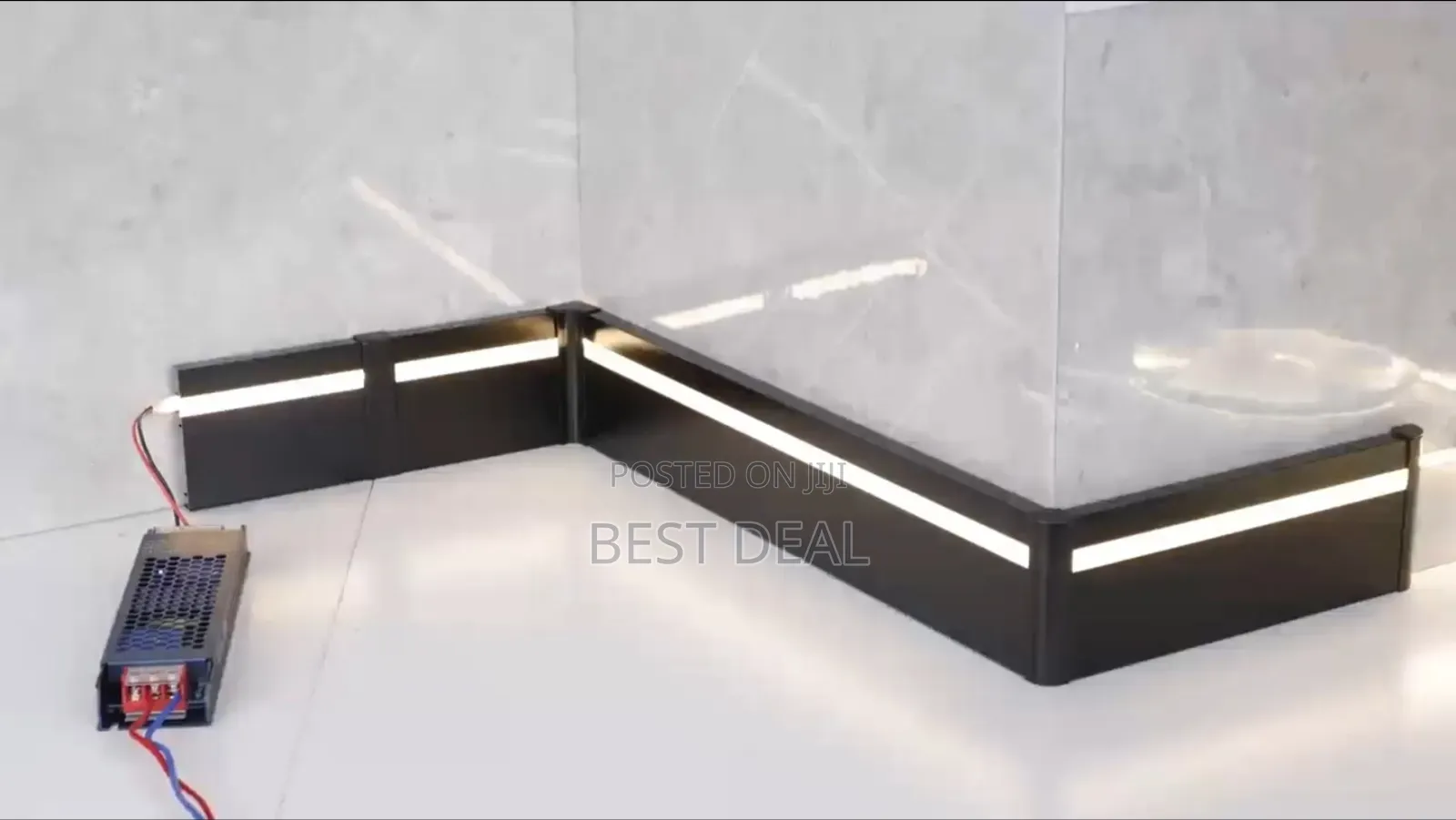Aluminum Wall Skirting With Led Light