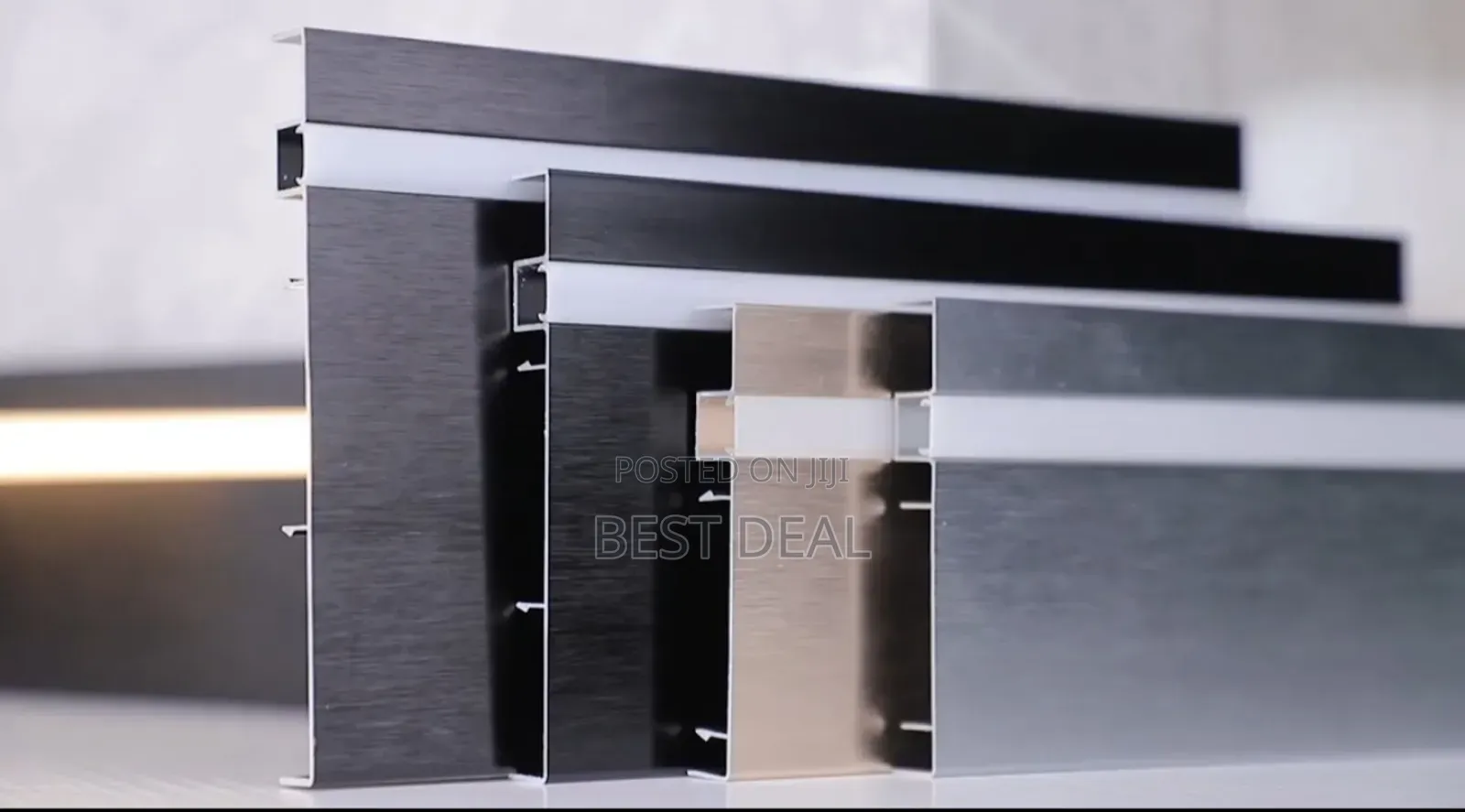 Aluminum Wall Skirting With Led Light
