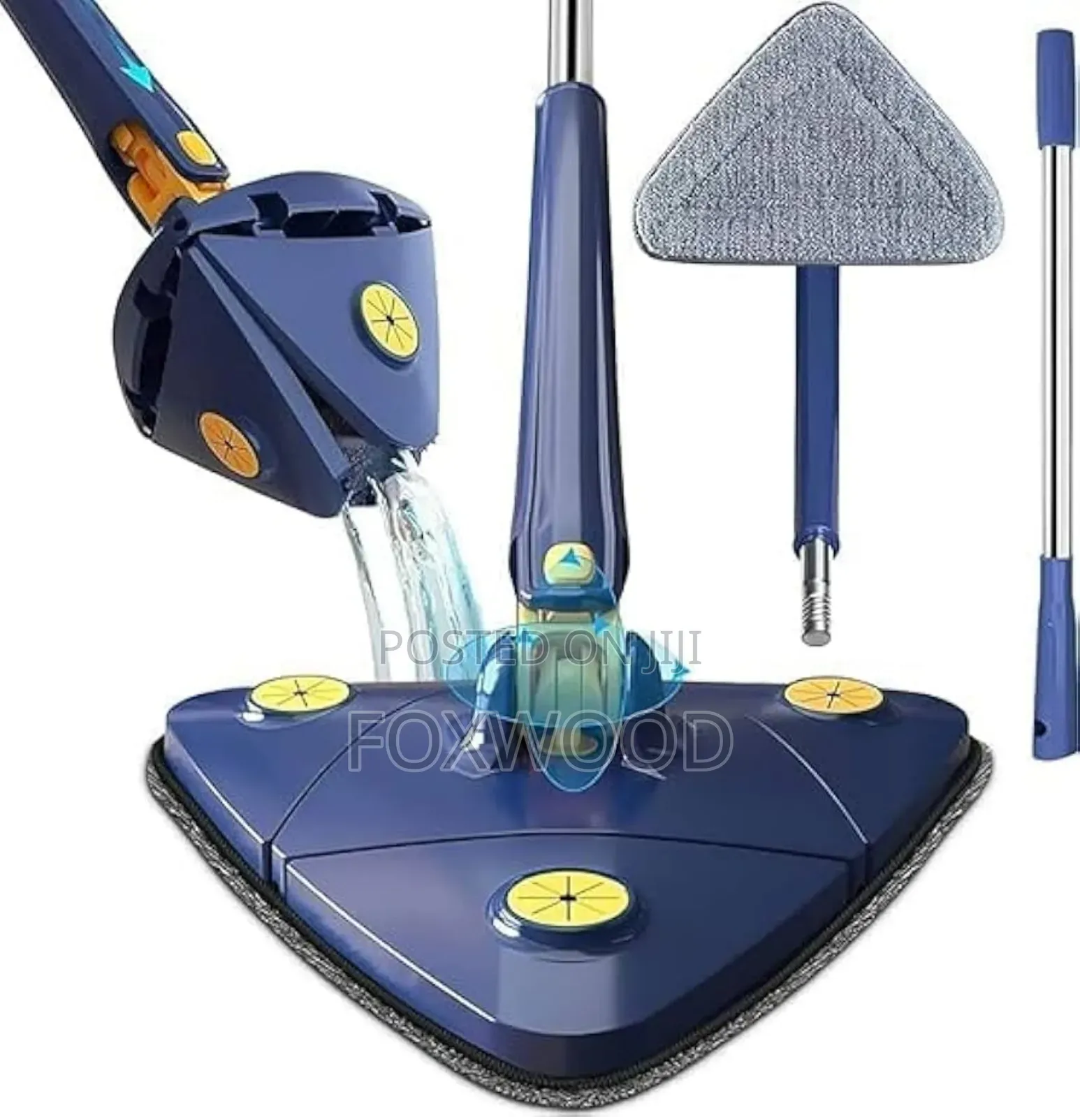*Back in Stock  *
 Long Handle Triangular Twist Mop