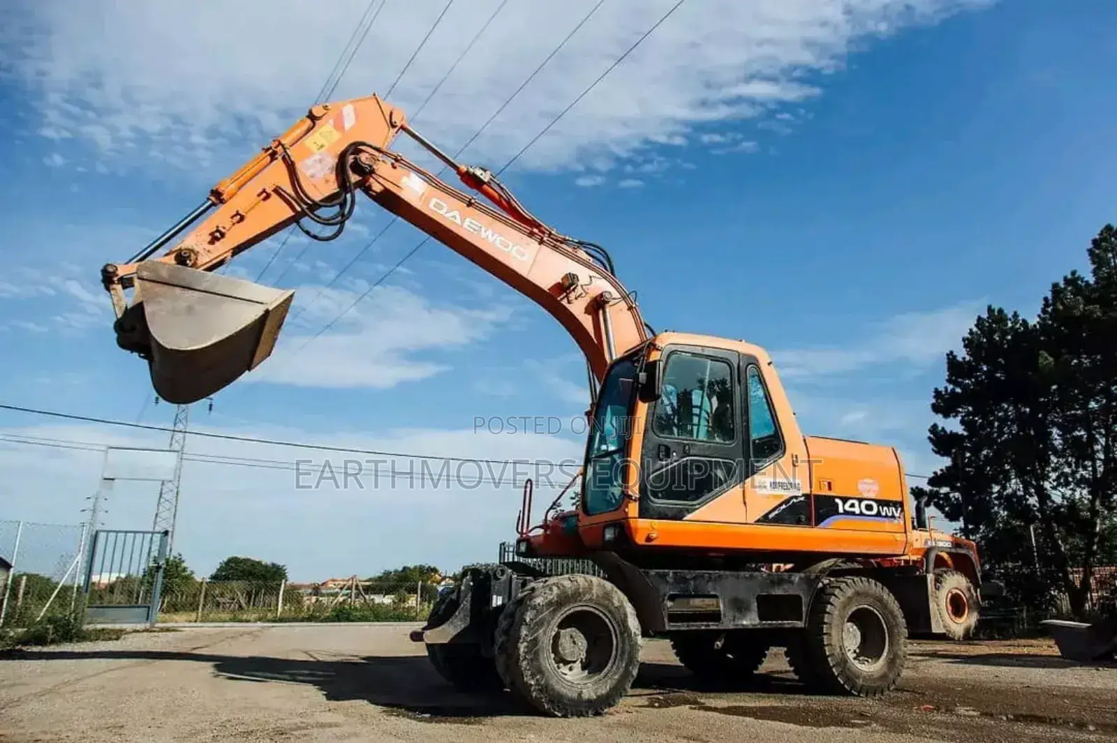 Wheel Excavator for Hire