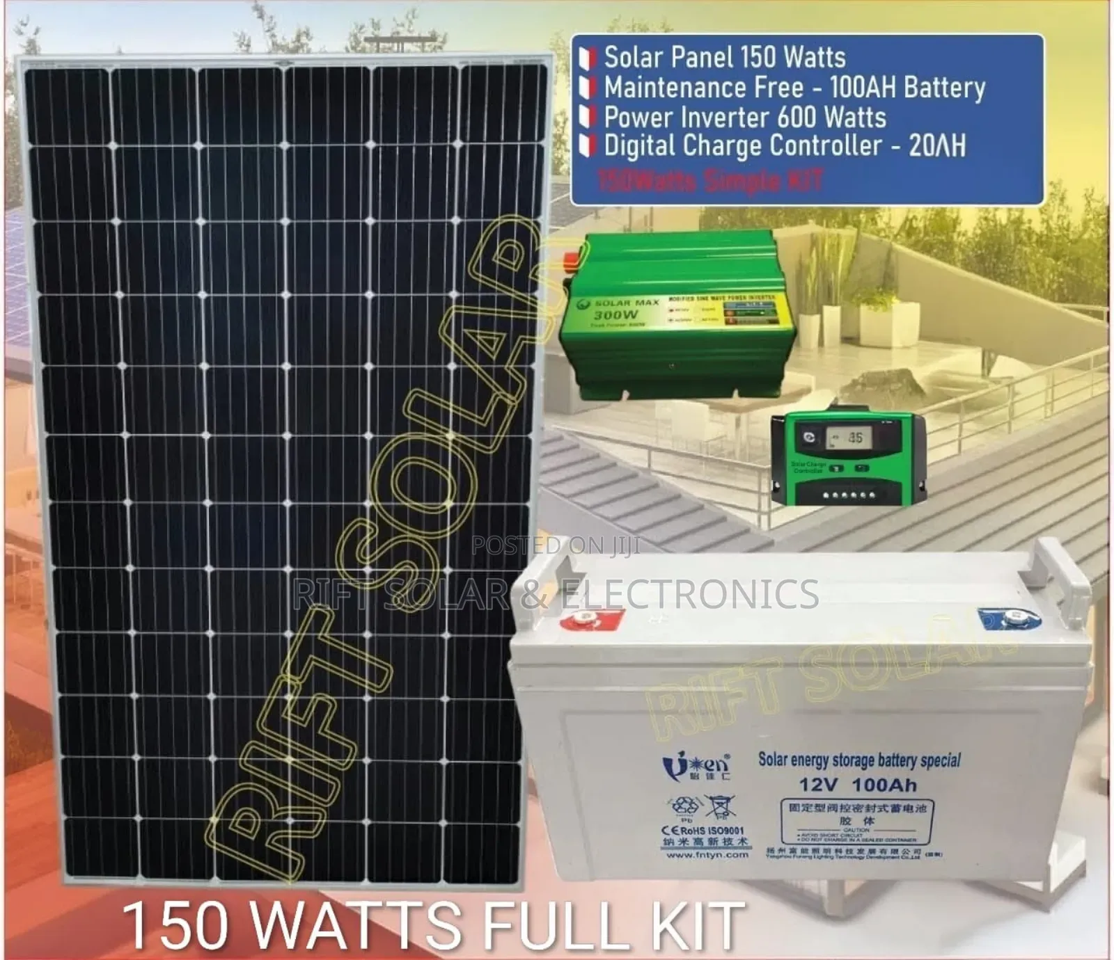 150w Full Kit Heavy Duty Version