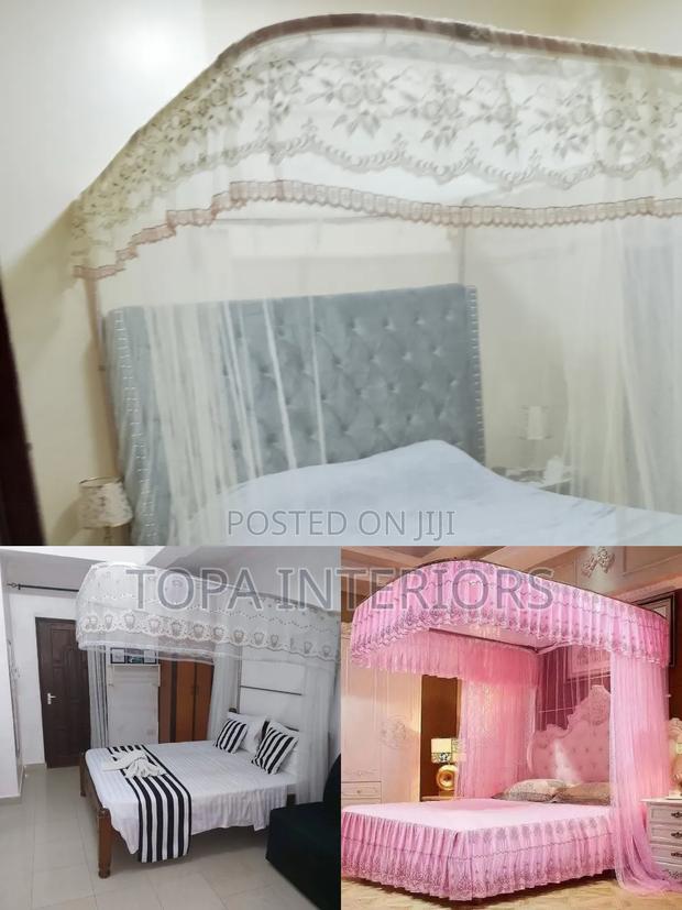 Quality Smooth Flowing 2 Stand Track Mosquito Nets