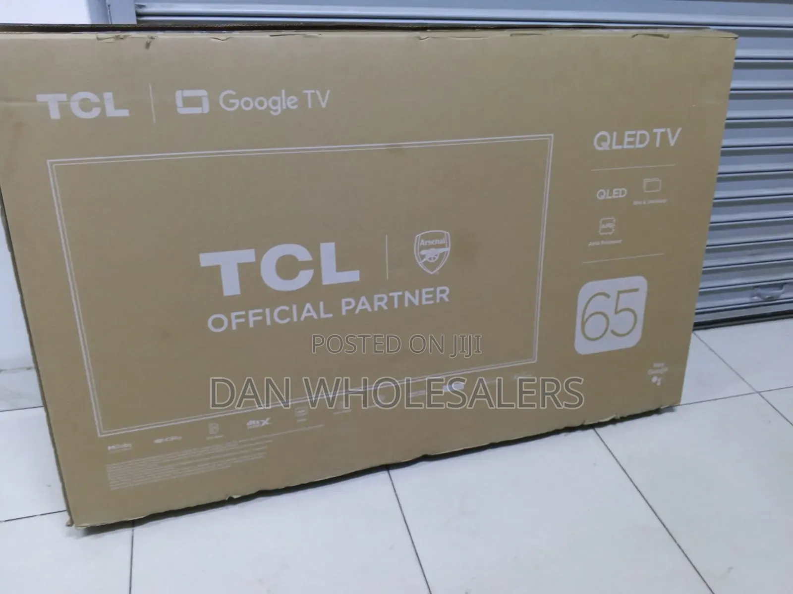65" TCL Tv 65 Inch Qled Smart Google Tv Ultra Hd Display