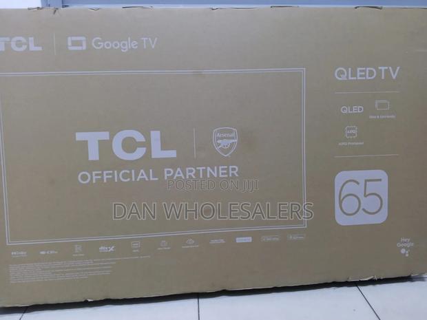 65" TCL Tv Qled Google Tv 65 Inch Uhd Smart Tv Dolby Atmos Audio - main view