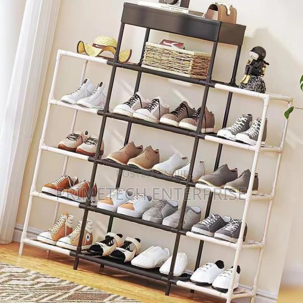 Chinese 5 Layer Shoe Rack - main view