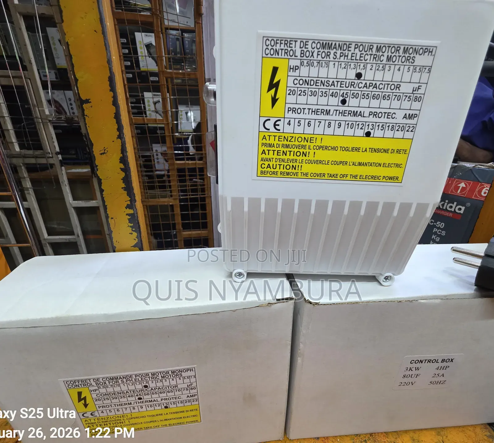 Control Box/ Pump Control Box 4hp
