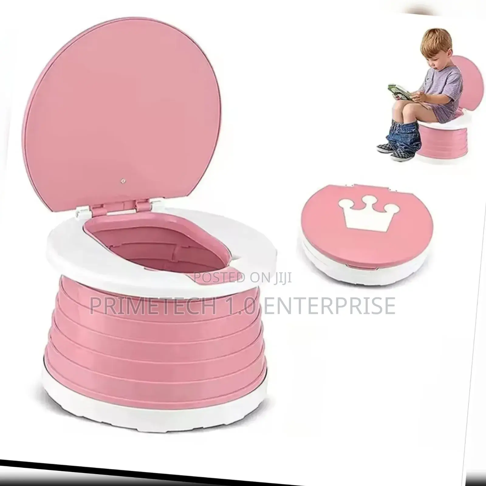 Pinky Portable Foldable Kids Toilet