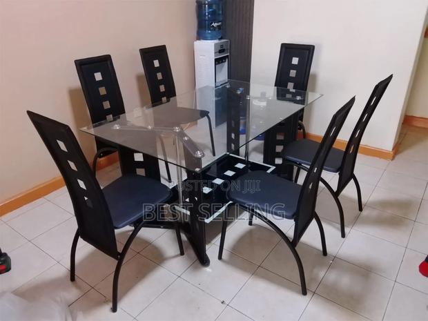 Classic Glass Dinning Set - main view