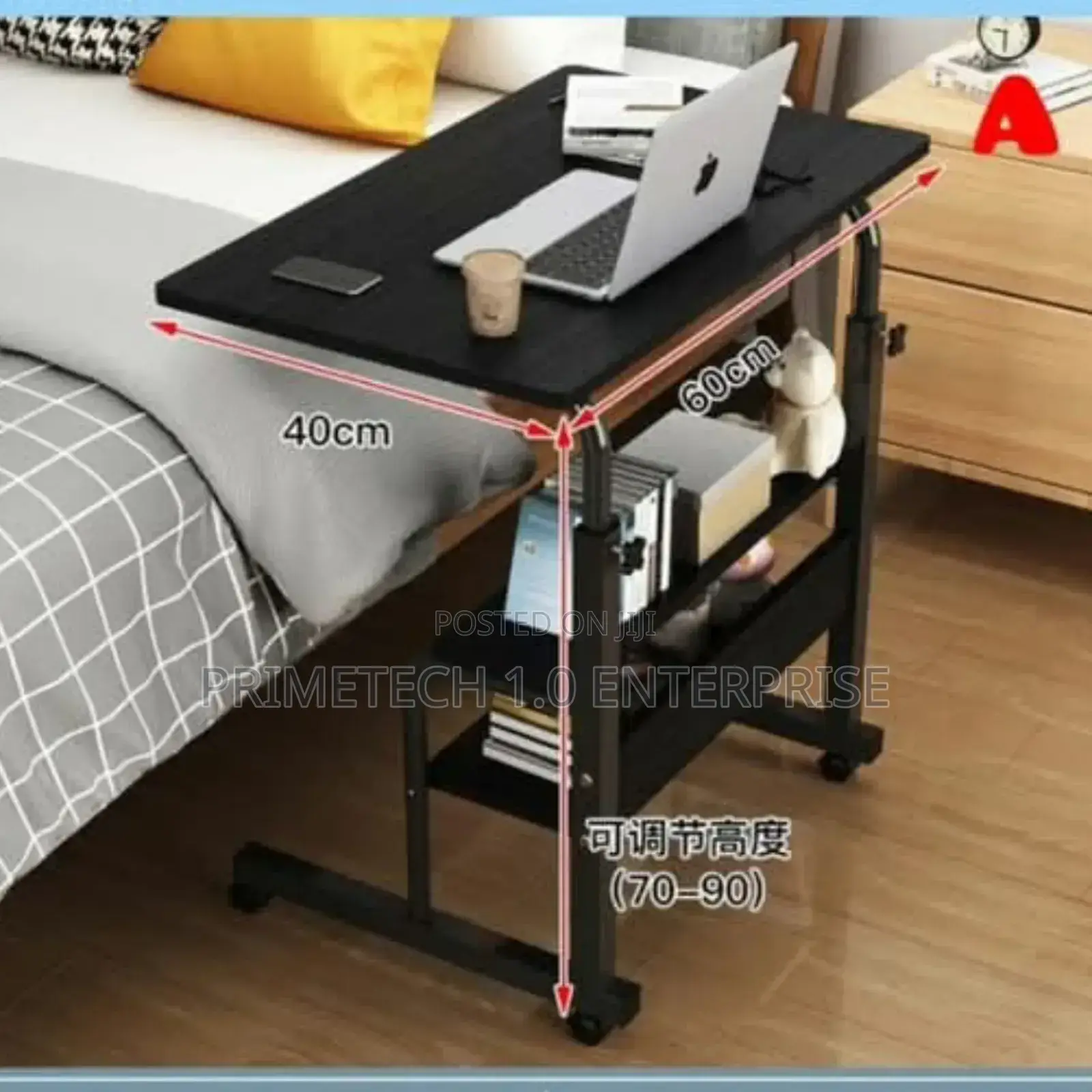 Black Laptop Table