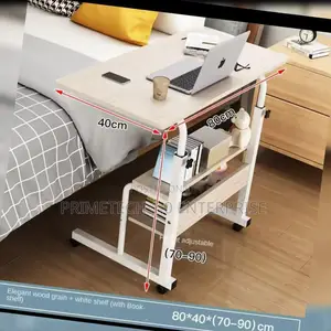 40 by 80cm Adjustable Laptop Table